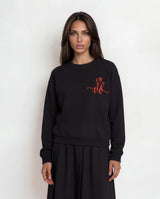 Scarlet Detail Lounge Top