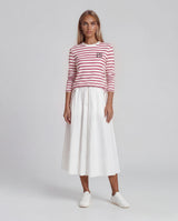 Nautical Red Stripe Essential Top
