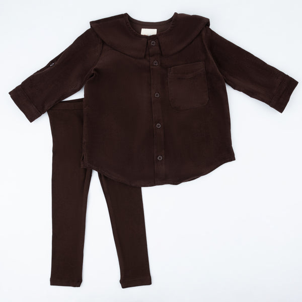 Boys’ Sienna Toddler Set Brown