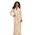 Ultra Soft Plush Velour Belted Shawl Collar Wrap Robe Ivory