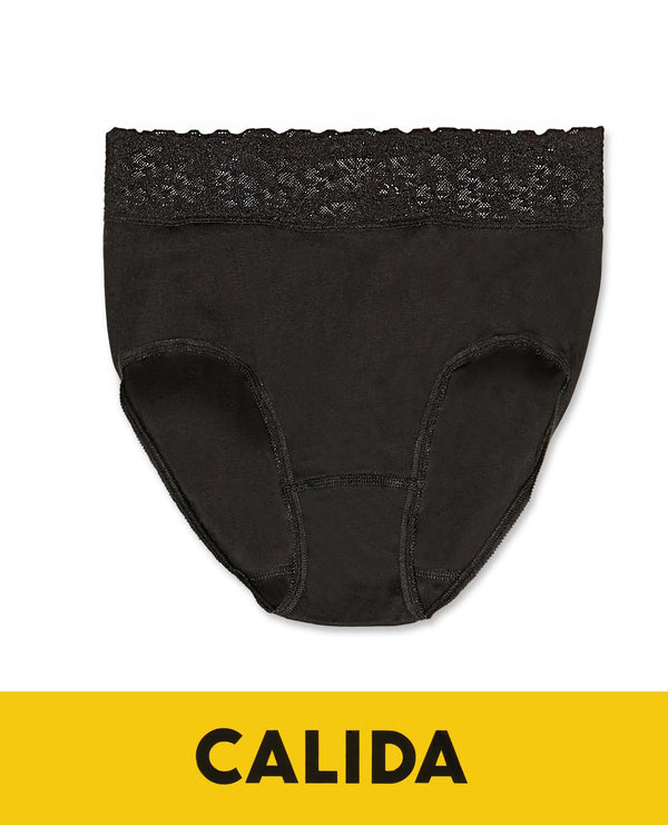 Calida 23907 Lace Trim Brief Panty
