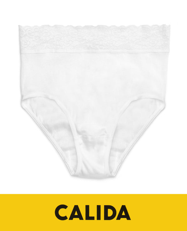 Calida 23907 Lace Trim Brief Panty