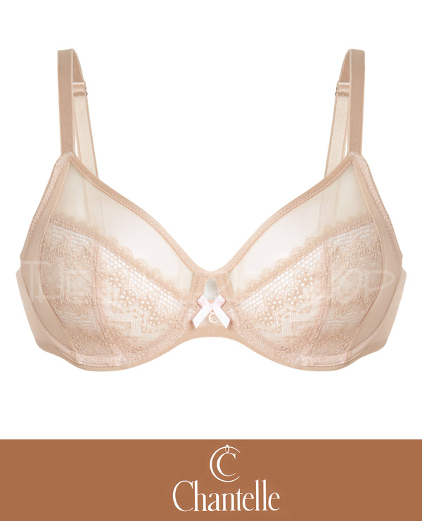 Chantelle CHL1571 Revele Moi Underwire Bra Beige