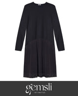 Gemsli FK312 Long Sleeve Solid Color Combination Full Slip