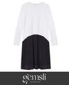 Gemsli FK312 Long Sleeve Multi Color Combination Full Slip