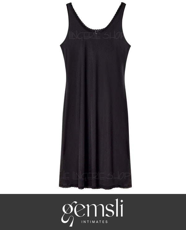 Gemsli FK400 Lace Trimmed Basic Non-Cling Full Slip