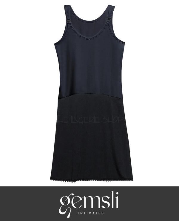 Gemsli FK310 Solid Color Combination Full Slip with Nursing Clasps