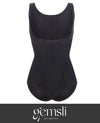 Gemsli LGSW109 Powermesh Frontless Body Suit Shaper