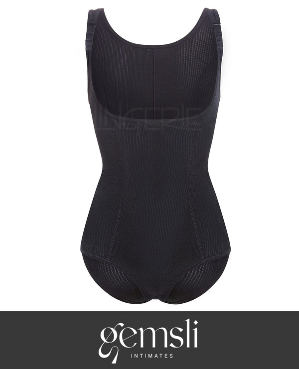 Gemsli LGSW109 Powermesh Frontless Body Suit Shaper