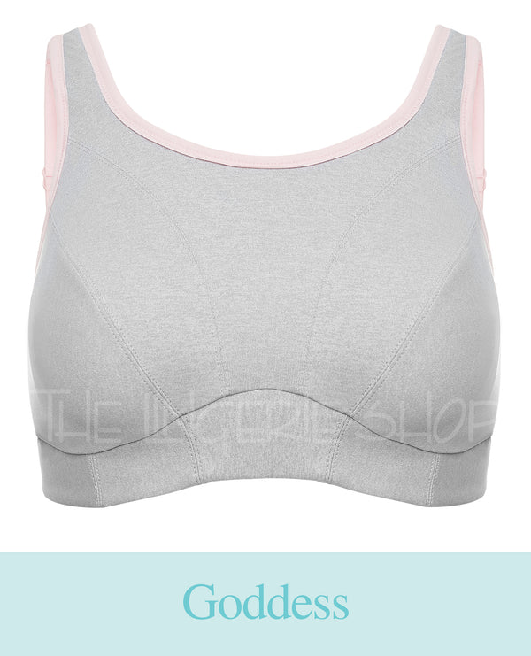 GoddessFGD6910 Sport Wireless Sports Bra