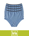 Iris Sport 4-Pack Ultra Comfort Cotton and Spandex Panty Briefs