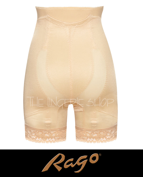 Rago RG6206 No Roll High Waist Leg Shaper Girdle