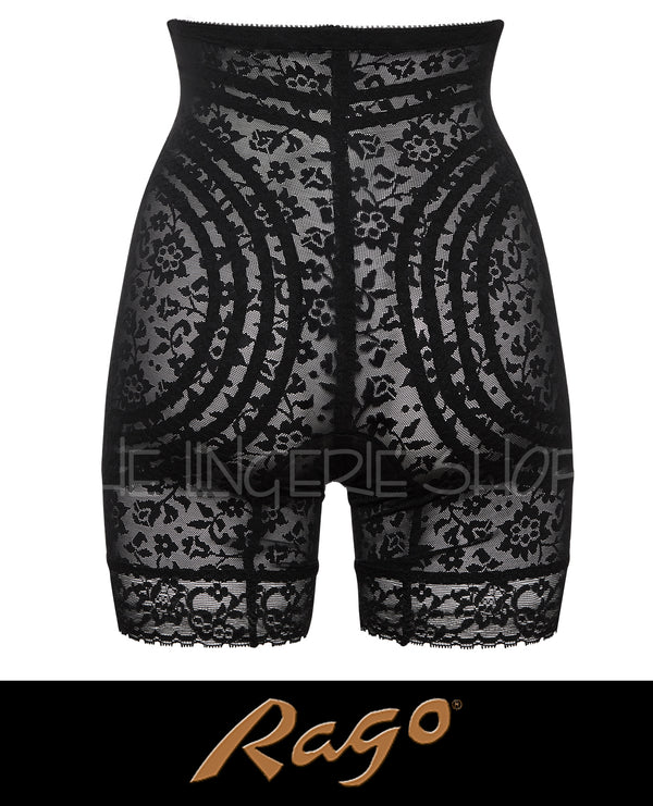 Rago RG6207 High Waist Long Leg Shaper Panty Girdle