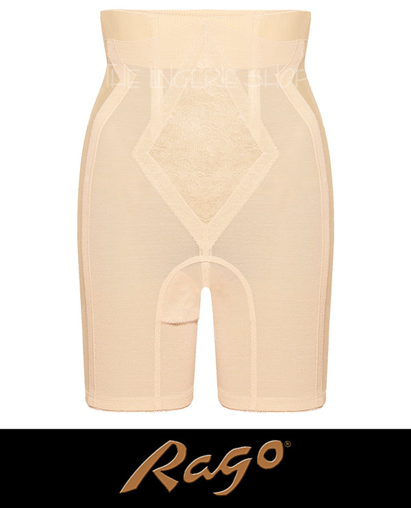 Rago RG696 High Waist Leg Shaper Firm Shaping Girdle