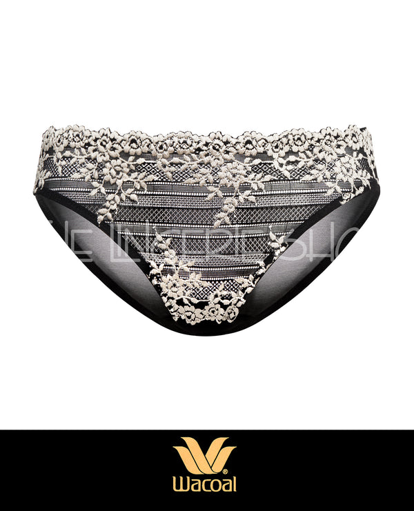 Wacoal 64391 Embrace Lace Bikini Panty Black