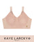 Abergele-Kaye Larcky 21010/D003 Ultra-Comfy Smoothing Minimizer Stylish Ribbed Back Comfy Stretch Shoulder Straps No-Show Under Clothes