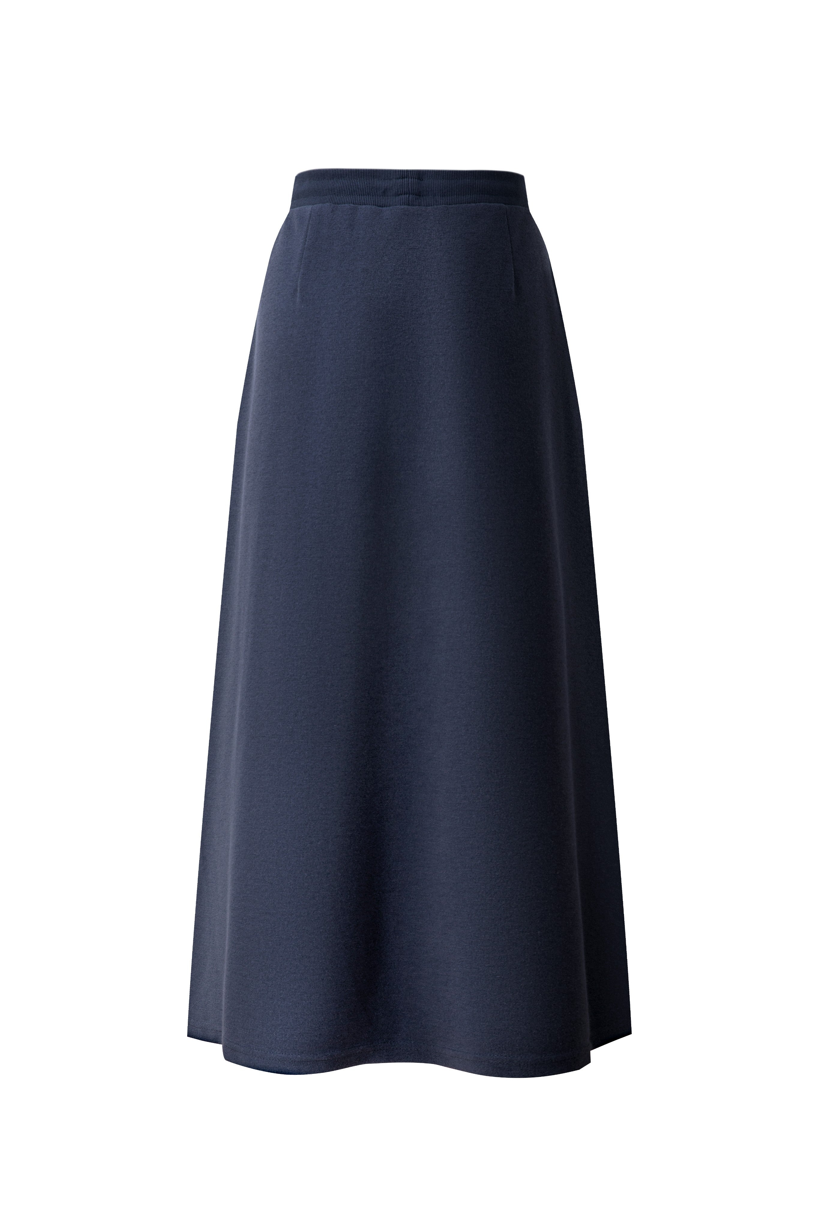 Dark Navy Terry Skirt