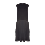 FK314 - sleeveless shell slip, with adjust-a-neck-Full Slips-Black-45"-30-Gemsli Intimates