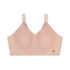 Abergele-Kaye Larcky 21010/D003 Ultra-Comfy Smoothing Minimizer Stylish Ribbed Back Comfy Stretch Shoulder Straps No-Show Under Clothes