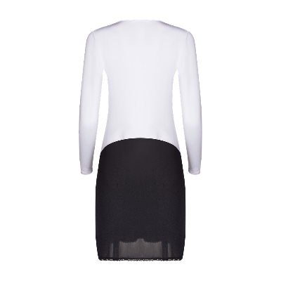 FK312 - long sleeve shell slip, with adjust-a-neck-Full Slips-Gemsli Intimates
