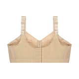 Abergele-Kaye Larcky 71020/4002 3X Size-Reduction Minimizer Taffeta Fabric+Lace Luxe Shaping Wide Supportive Elastic Straps