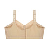 Abergele-Kaye Larcky 71020/4002 3X Size-Reduction Minimizer Taffeta Fabric+Lace Luxe Shaping Wide Supportive Elastic Straps