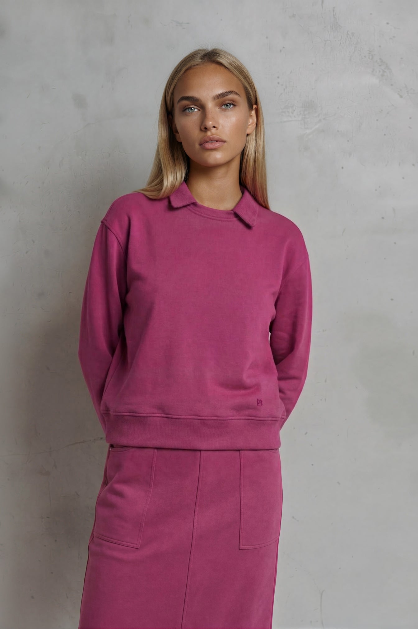 Rosewood Collar Sweatshirt