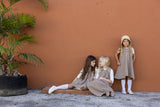 Elara Petal Maxi Dress Chestnut Petal