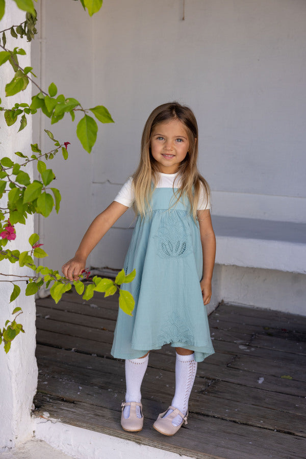 Maribelle Meadow Maxi Dress Powder Blue