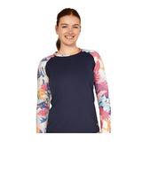 Speedo Quick Dry Swim Tee Navy Multi