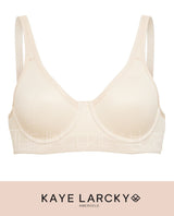 Abergele-Kaye Larcky 31055/4020 Shape Stunner Cotton, Breathable Bliss Everyday Classic Comfy Straps