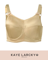 Abergele-Kaye Larcky 71120/B003 Max Coverage Minimized Silhouette Natural Rounded Collar