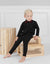 Toddler Boys Jersey Legging Playwear Set with Red Trim
