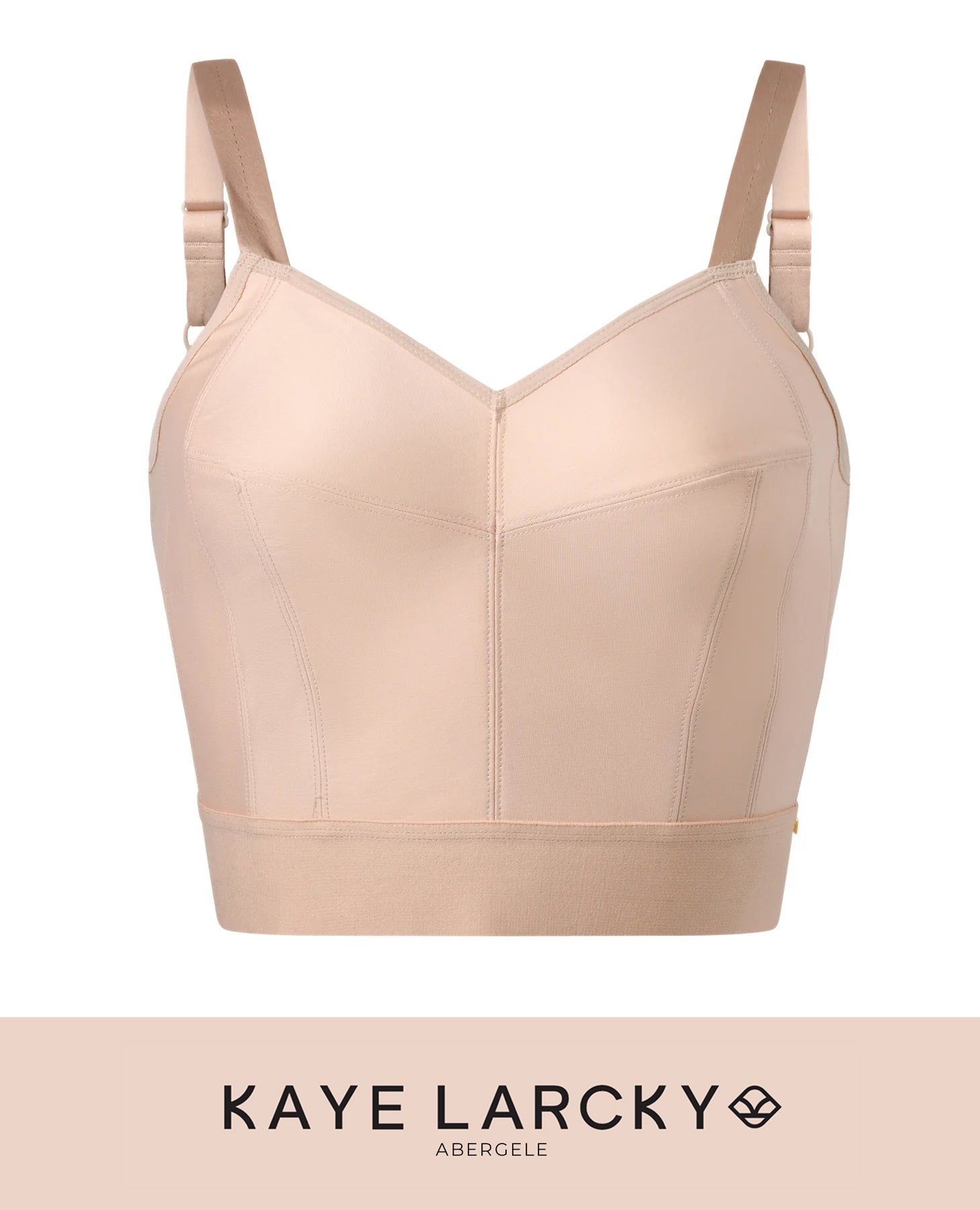 Abergele-Kaye Larcky 42041/5003S Magical 3X Size-Slimming Longline Waist And Back Cincher Sophisticated Shaping for Short Physique