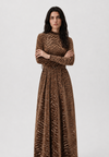 Wild Grace Maxi Dress with Belt