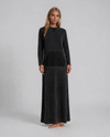 Black Washed Comfort Nightgown