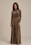 Wild Grace Maxi Dress with Belt