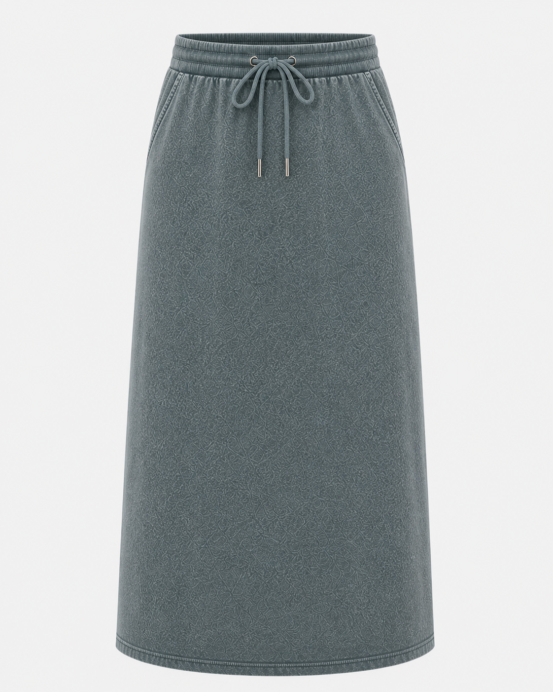 Washed Grey Lounge Skirt