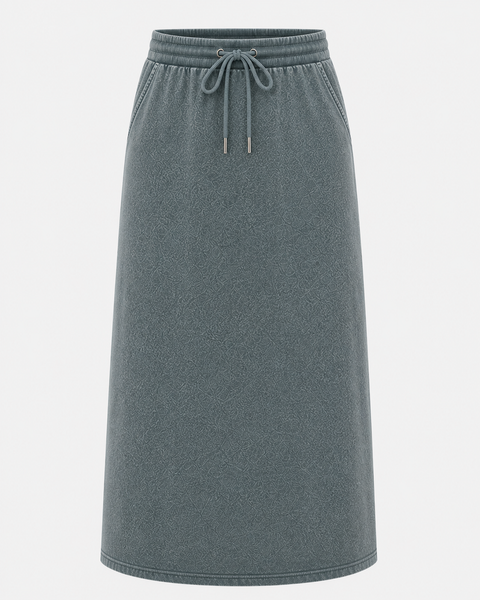 Washed Grey Lounge Skirt – The Lingerie Shop NY