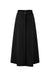37" Black A-Line Midi Skirt With Pockets