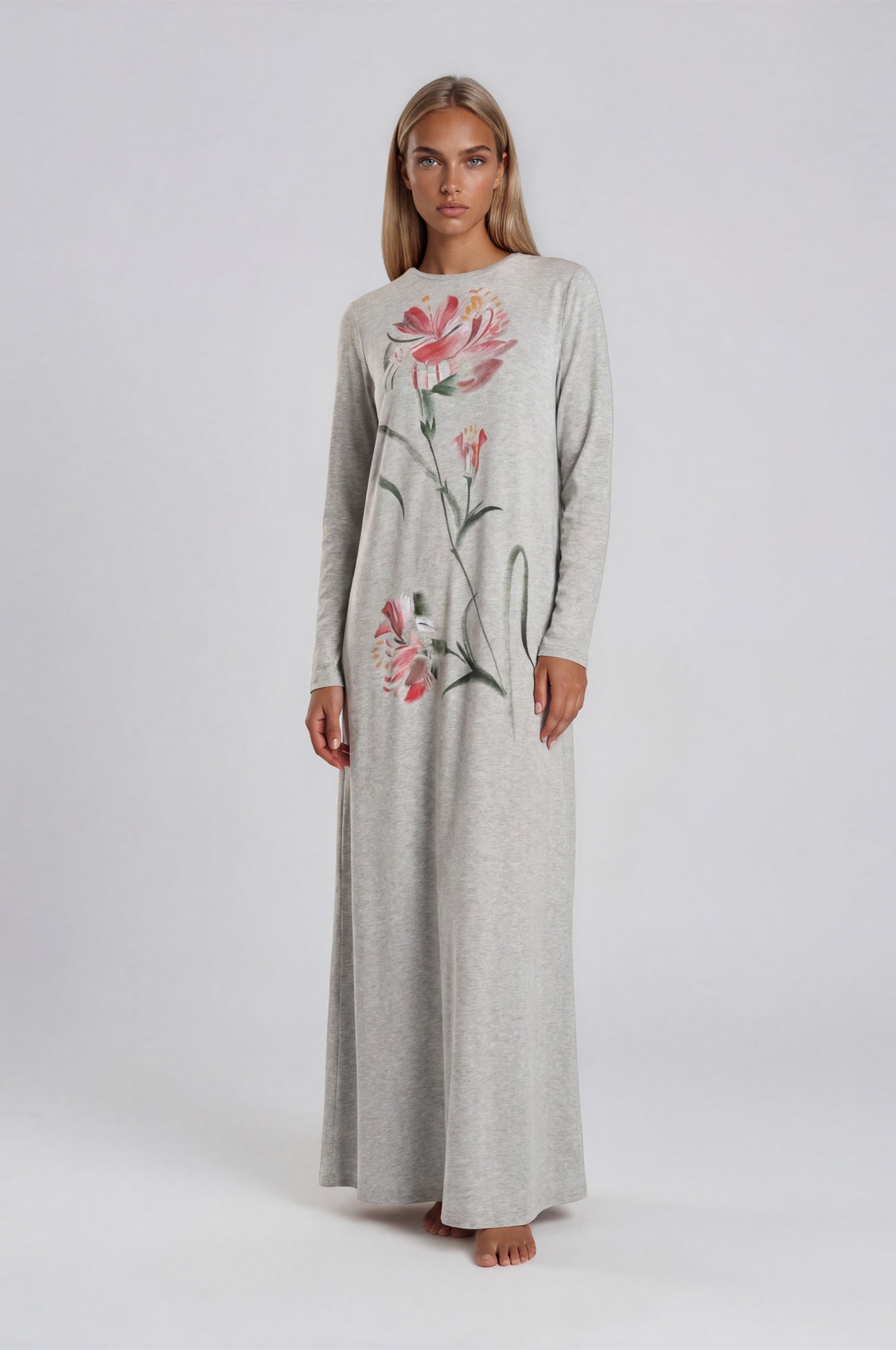 Grey Garden Nursing Nightgown