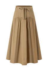 35" Classic Camel A-Line Skirt