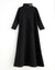 Girls Floral Embroidered Mock Neck Aline Maxi Dress Shabbos Robe