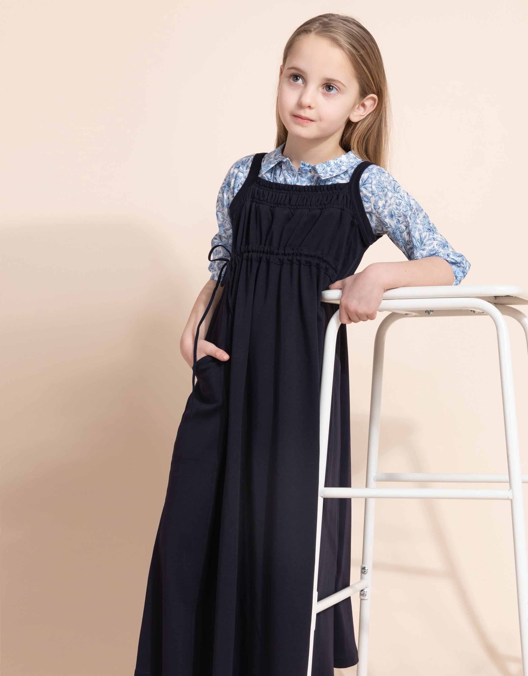 Girls Long or Short Jersey Drawstring Jumper – The Lingerie Shop NY