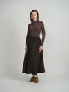 Maxmrkt - Skirt With Two Panels And Side Zipper