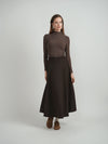 Maxmrkt - Skirt With Two Panels And Side Zipper