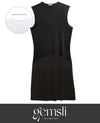 Gemsli FK314 Adjustable Crew Neck Solid Color Combination Full Slip