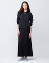29"-33"-37" Jersey Aline Skirt with Elastic Waist and Cargo Pockets