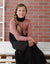 Kids Rib Knit Button Cardigan Salmon - MUST BE PURCHASED WITH ROBE