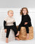 Kids Popcorn Knit Mock Neck Vest Alabaster - MUST BE PURCHASED WITH ROBE